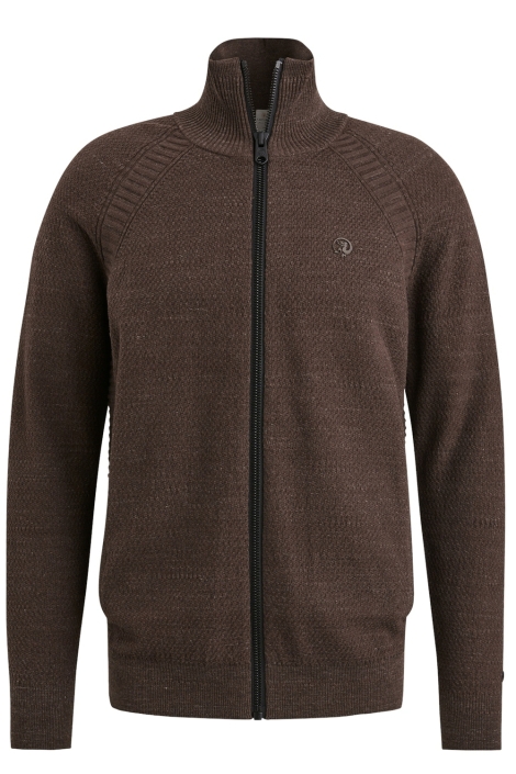 Cast Iron zip jacket cotton heather plated b